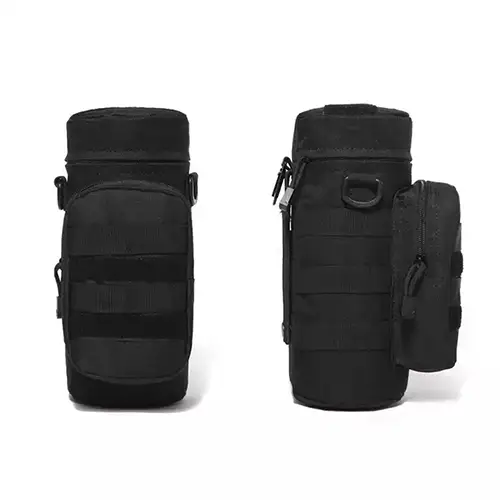 Tactical MOLLE-Compatible Water Bottle Pouch